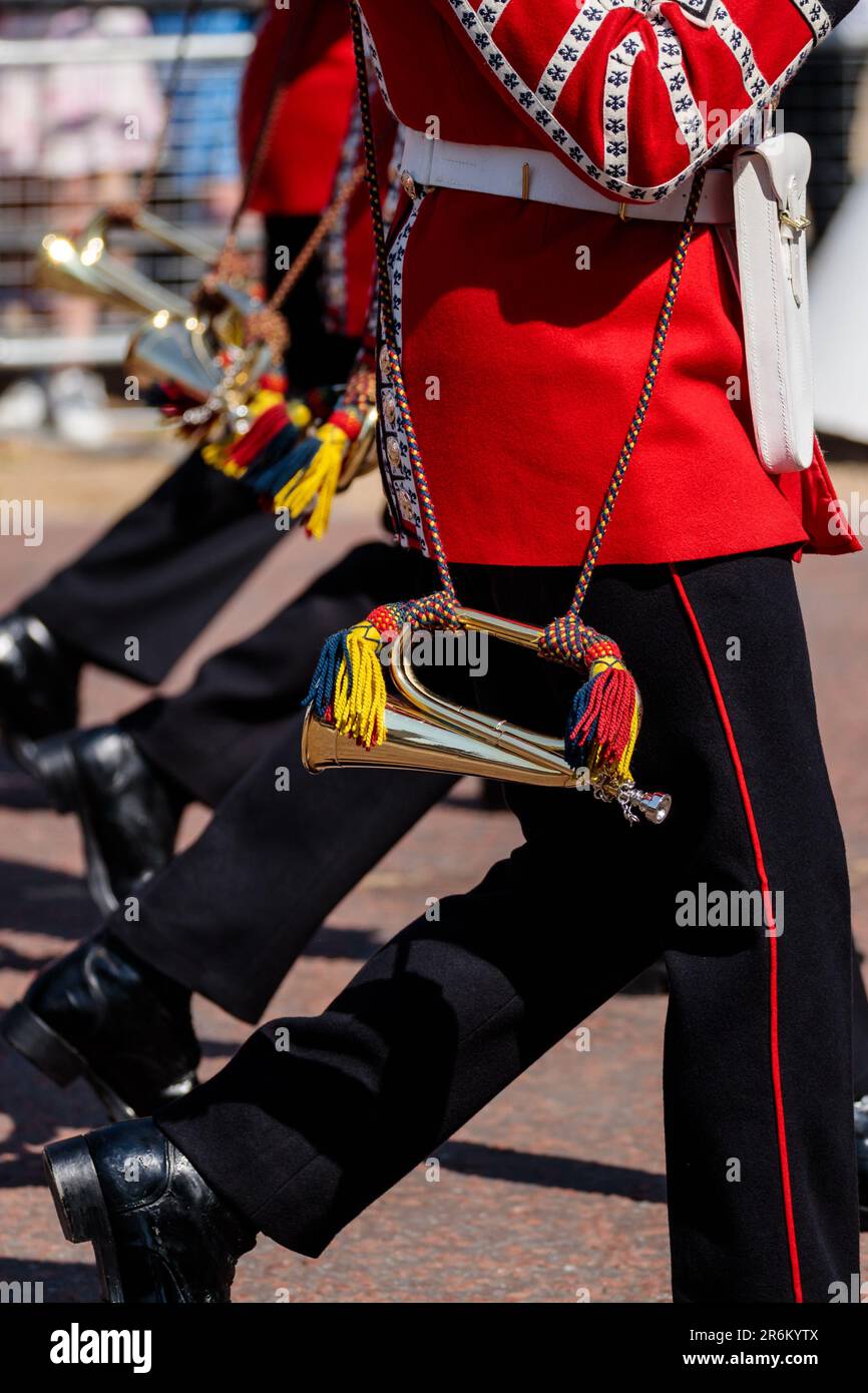 The Mall, London, UK. 10th June 2023. 'The Colonel's Review'. Close up