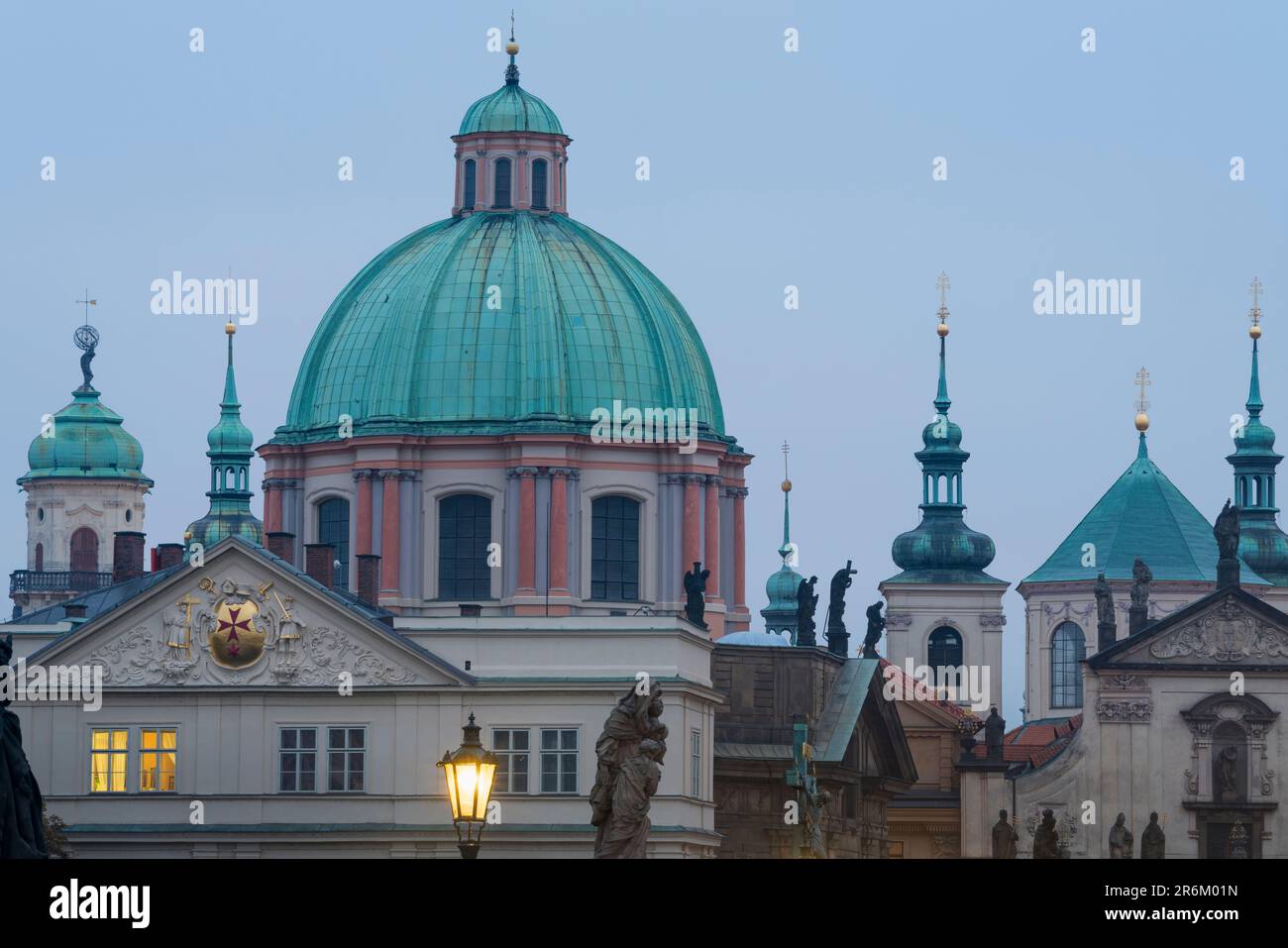 dome-of-church-of-saint-francis-of-assisi-prague-bohemia-czech