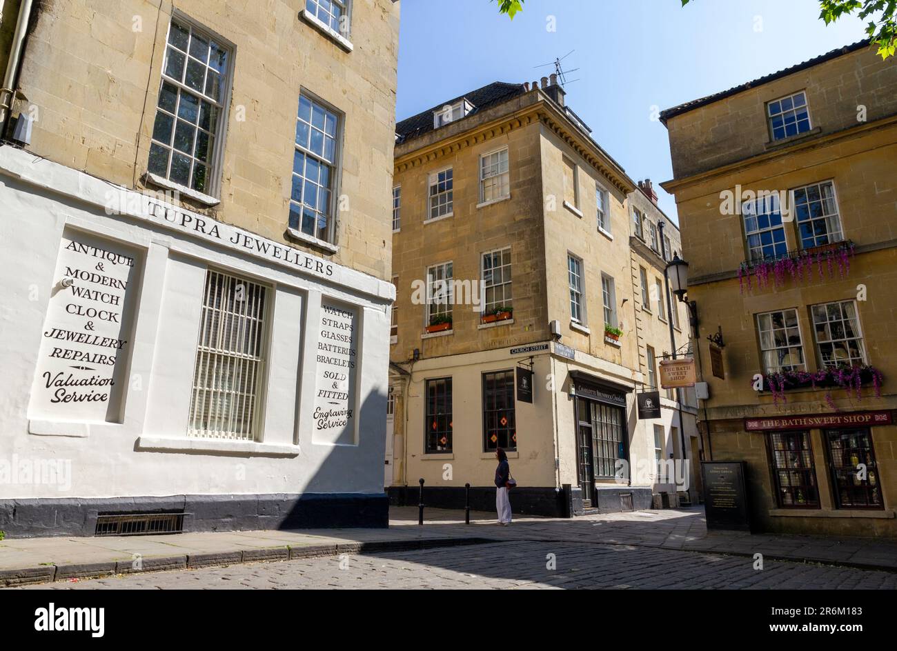 Abbey Green, Bath, England Stock Photo - Alamy
