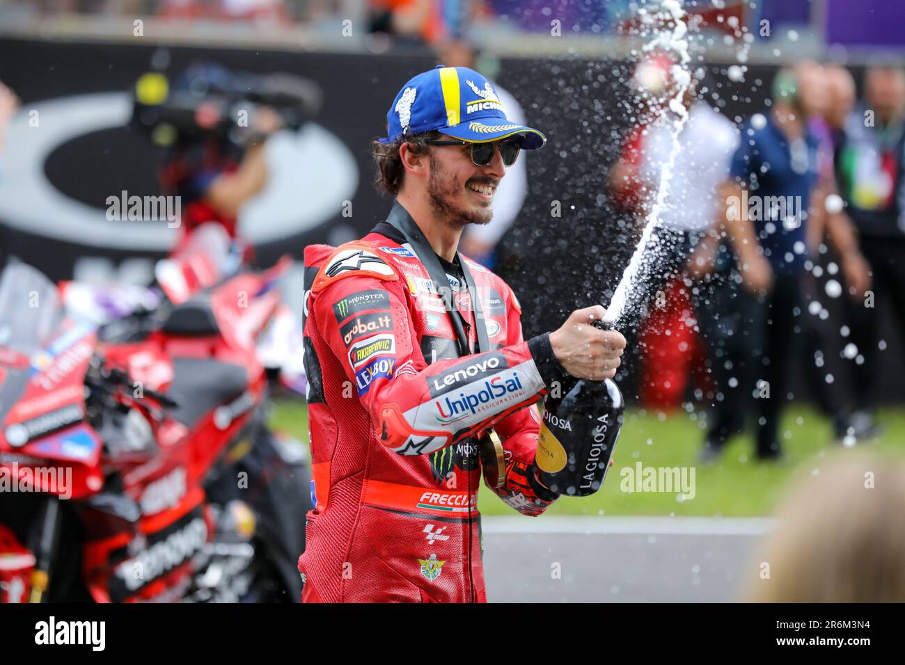 Mugello, Italy. 10th June, 2023. Francesco Bagnaia IT Ducati Lenovo ...