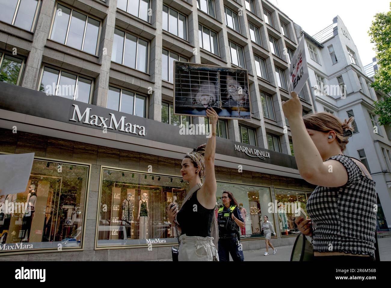In solidarity and compassion, activists from the animal rights group ...