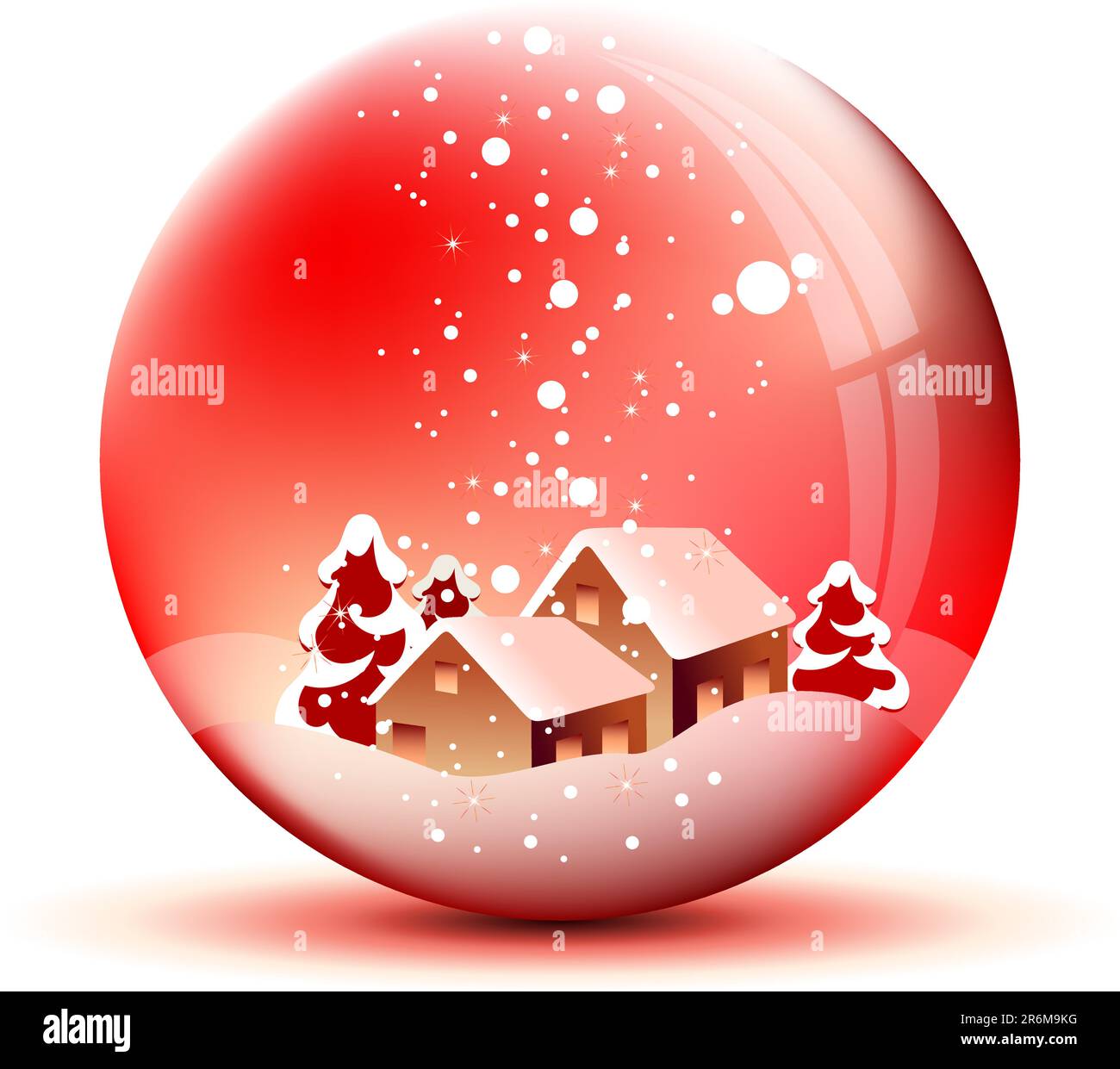 christmas background, this  illustration may be useful  as designer work Stock Vector