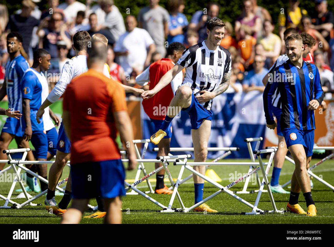 ZEIST, Netherlands, 25-05-2021, football, KNVB Campus, Training Netherlands  before UEFA Euro 2020. Logo KNVB (Photo by Pro Shots/Sipa USA) *** World  Rights Except Austria and The Netherlands *** Stock Photo - Alamy