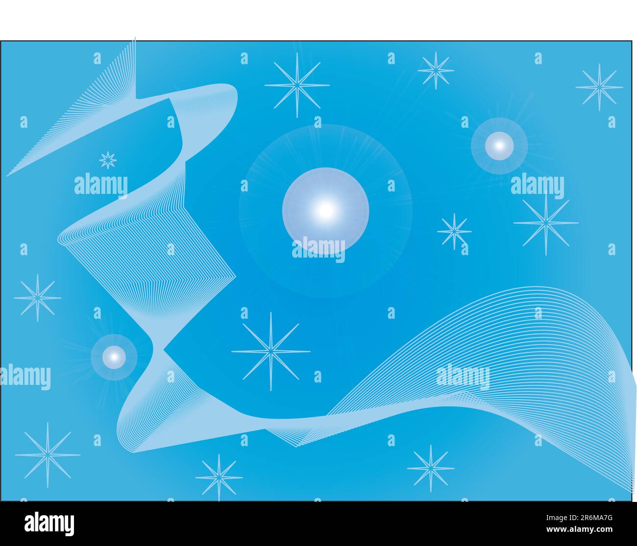 Blue abstract background - vector Stock Vector Image & Art - Alamy