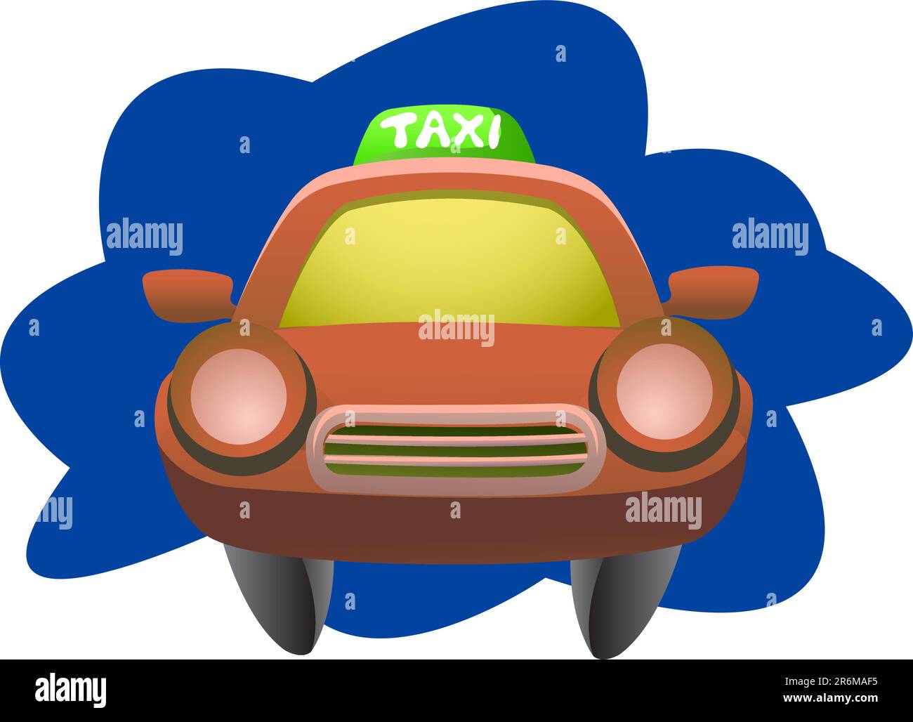 taxi vector Stock Vector