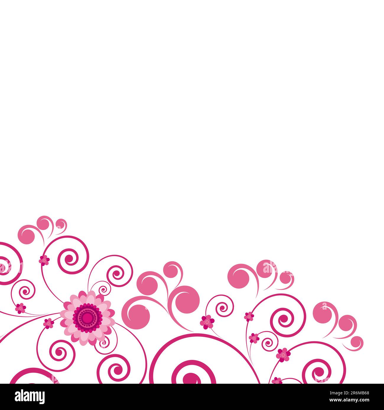 Vector. Floral frame - Illustration for your design Stock Vector Image ...