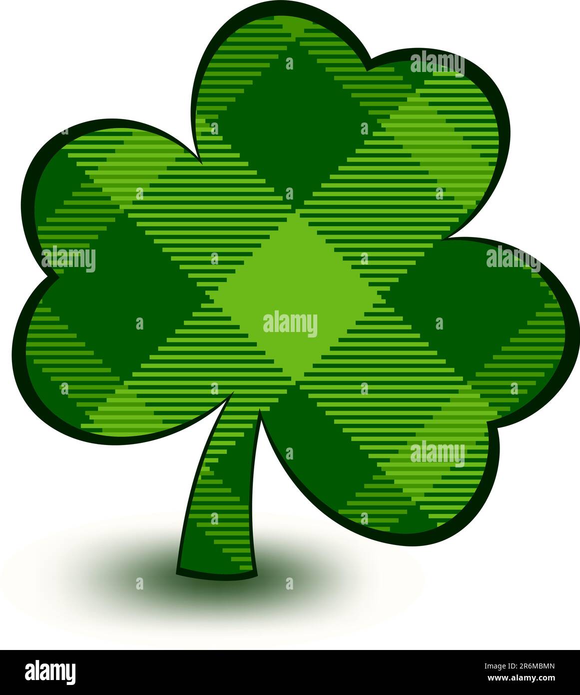 patrick,  this  illustration may be useful  as designer work Stock Vector