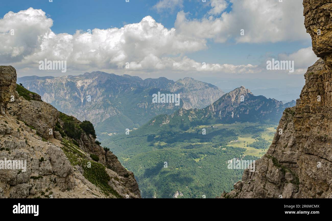 Valli del Pasubio Stock Photo Alamy