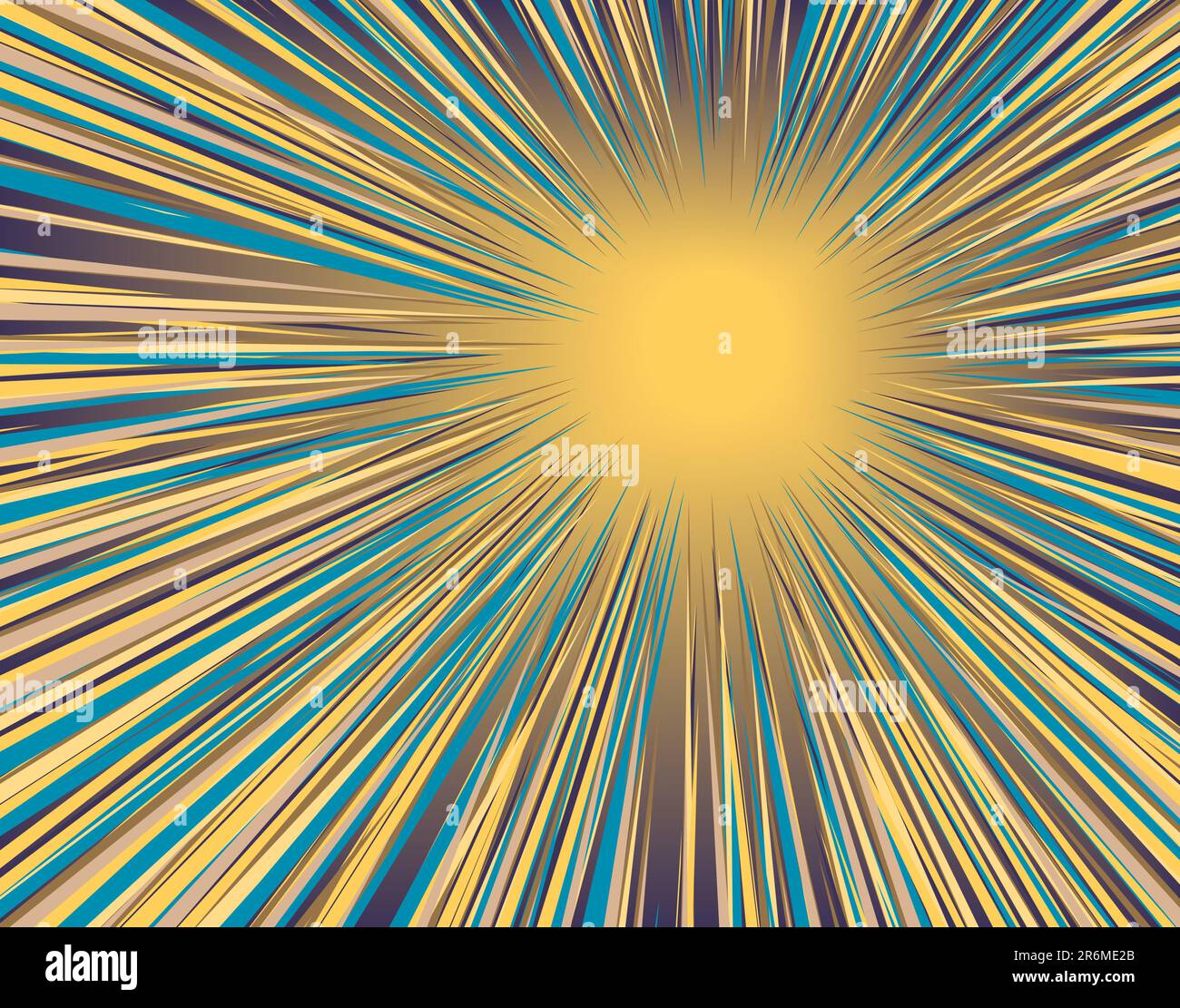 Radial spikes Stock Vector Images - Alamy
