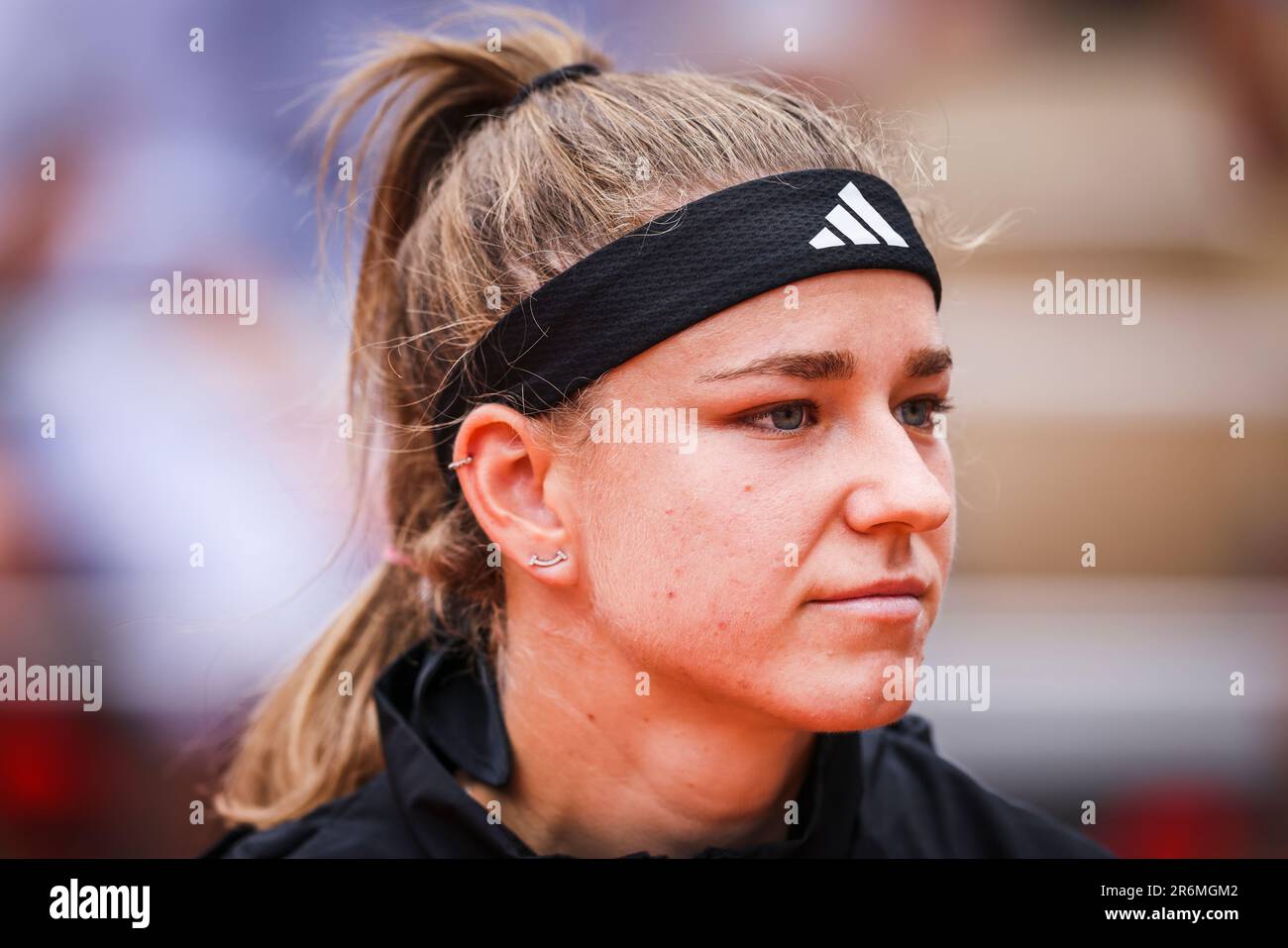 Paris, France. 10th June, 2023. Tennis player Karolina Muchova (CZE) at