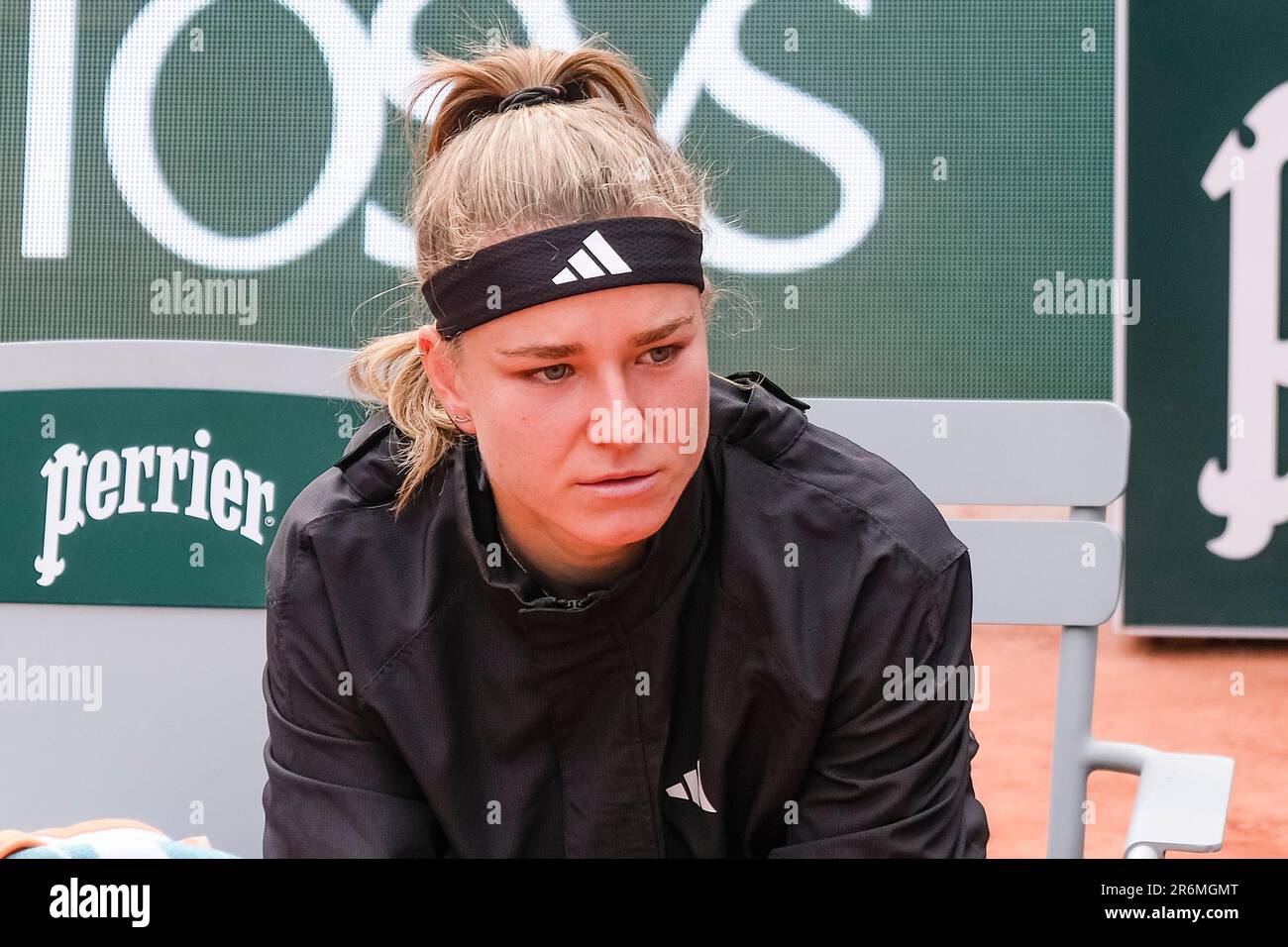 Paris, France. 10th June, 2023. Tennis player Karolina Muchova (CZE) at