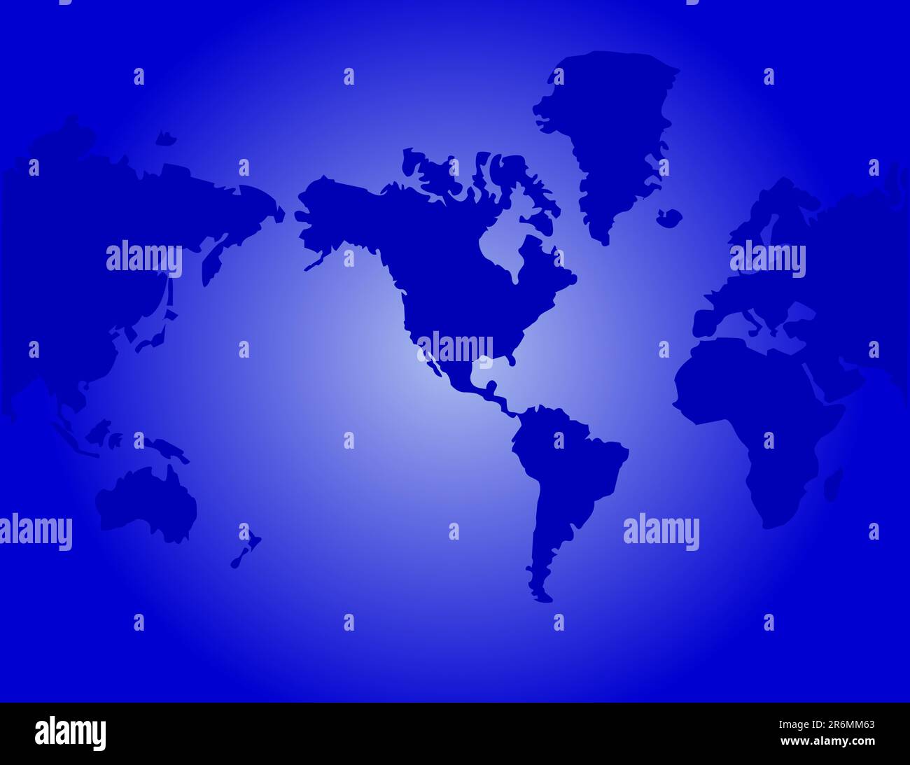 Vector map of the world - illustration Stock Vector Image & Art - Alamy