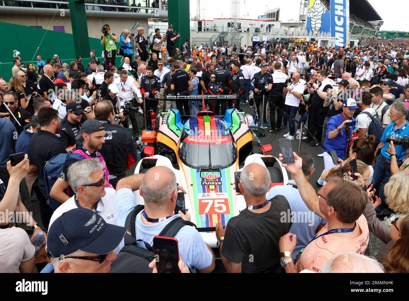 Le Mans France 10th June 2023 75 Nasr Felipe Bra Jaminet Mathieu