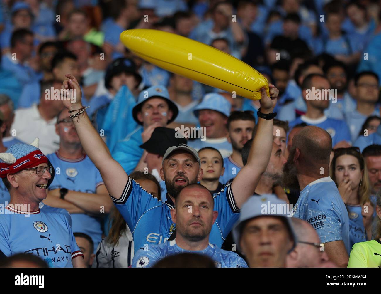 Manchester city fan banana hires stock photography and images Alamy