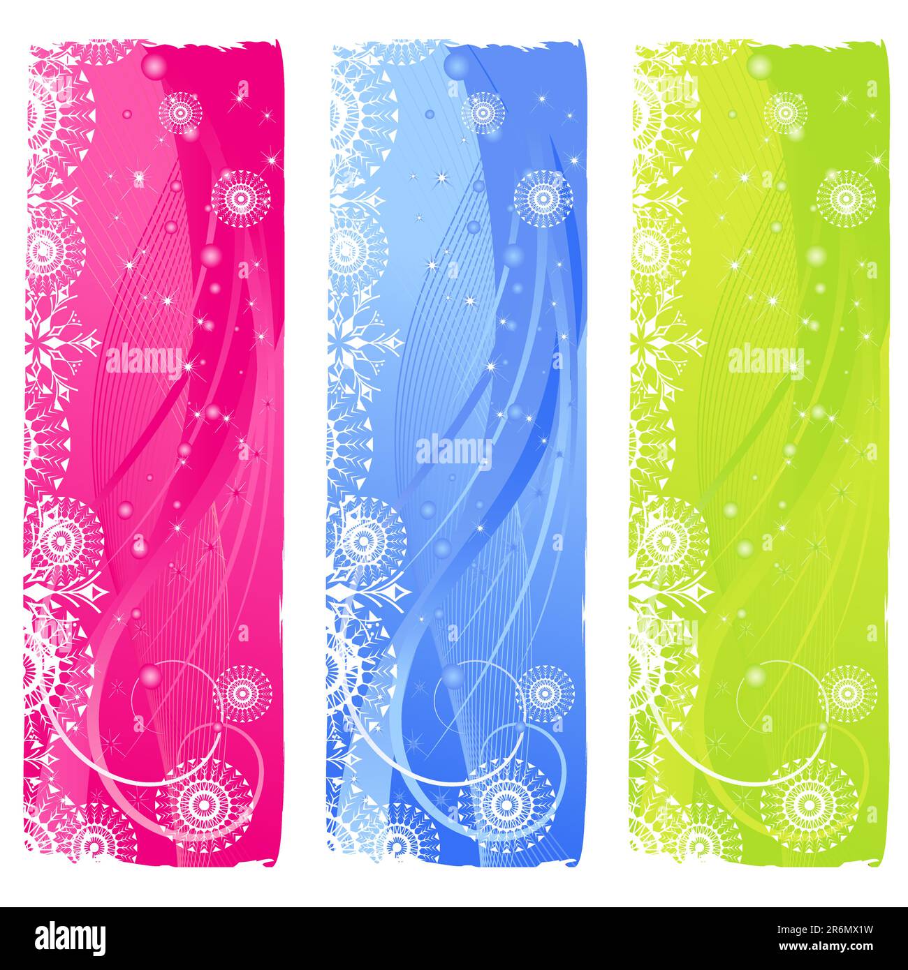 set-of-three-christmas-banners-stock-vector-image-art-alamy