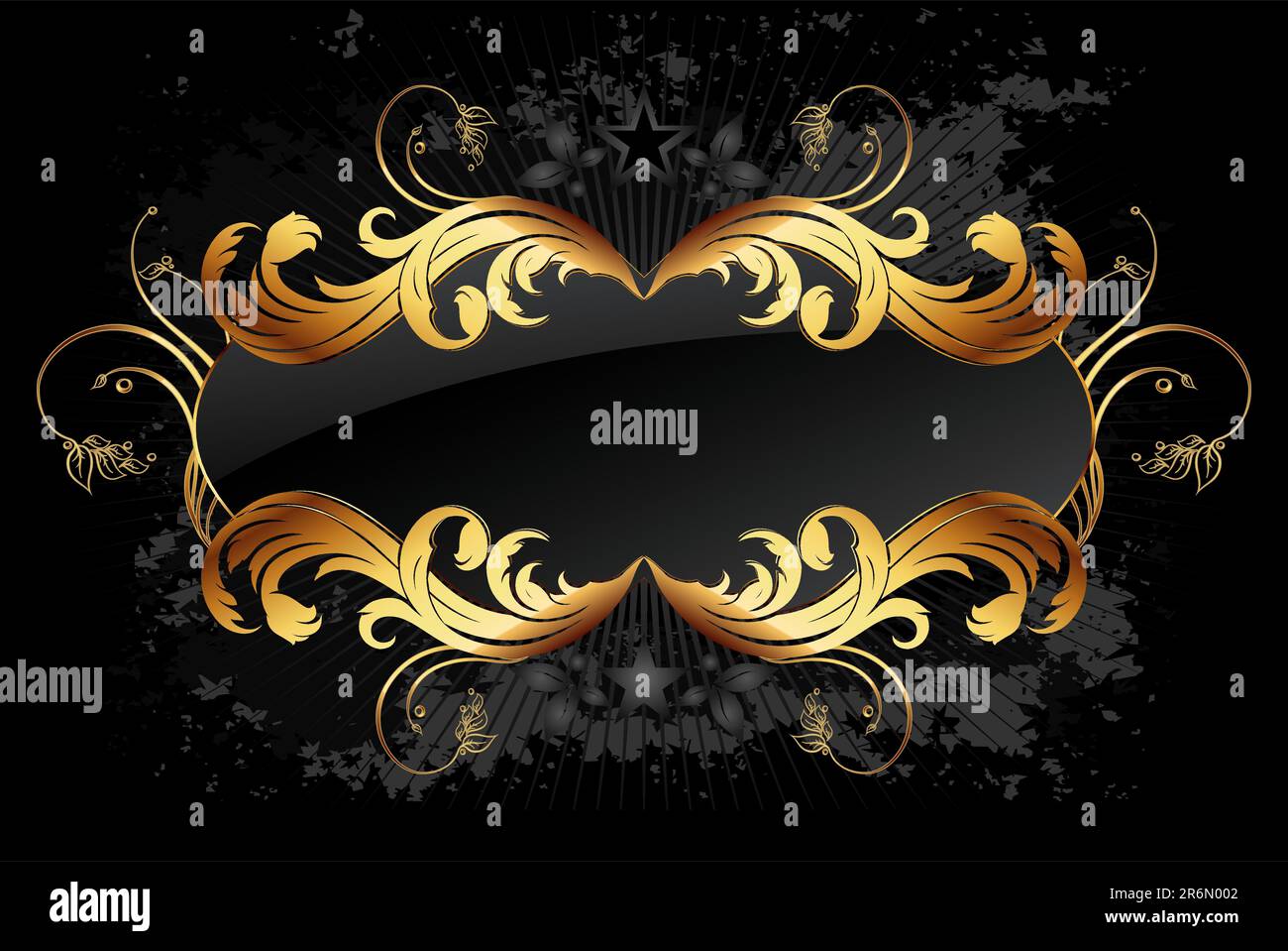 ornamental shield, this  illustration may be useful  as designer work Stock Vector