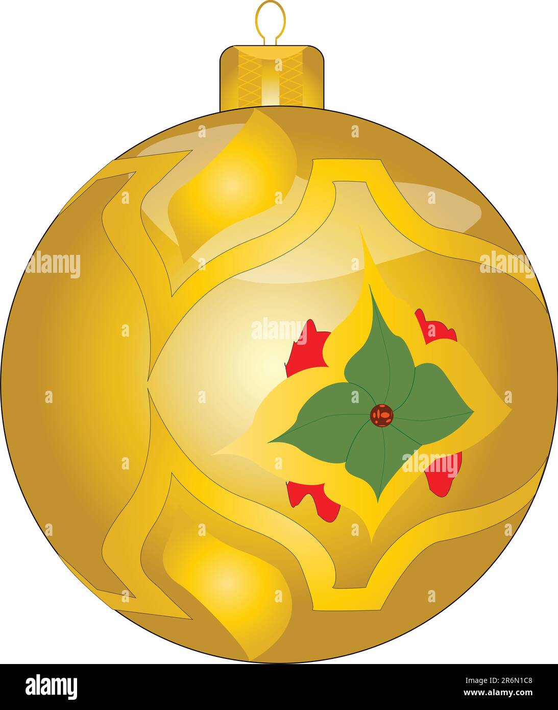 A vector representing a Christmas ball Stock Vector Image & Art - Alamy