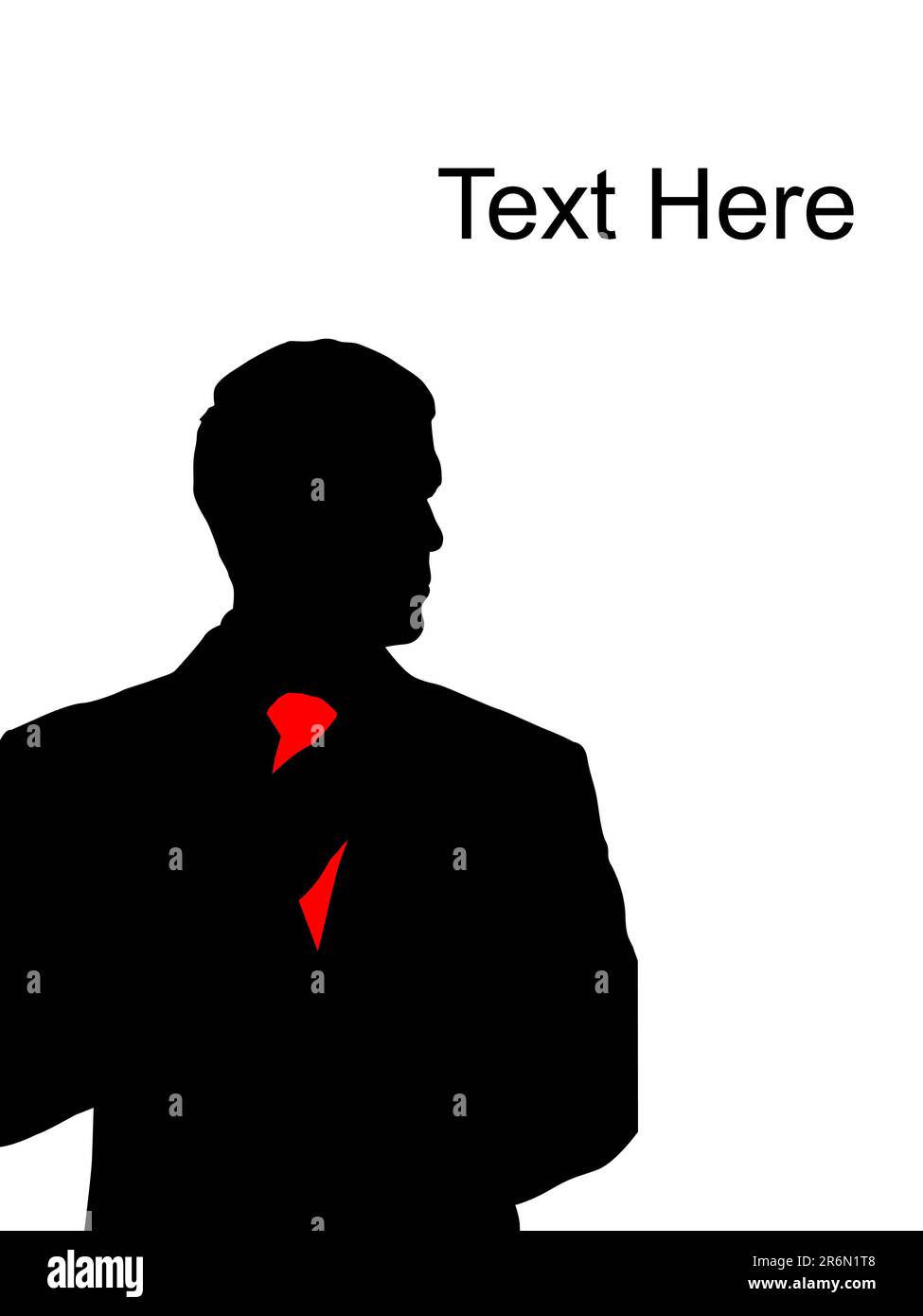 Look sideways man Stock Vector Images Alamy