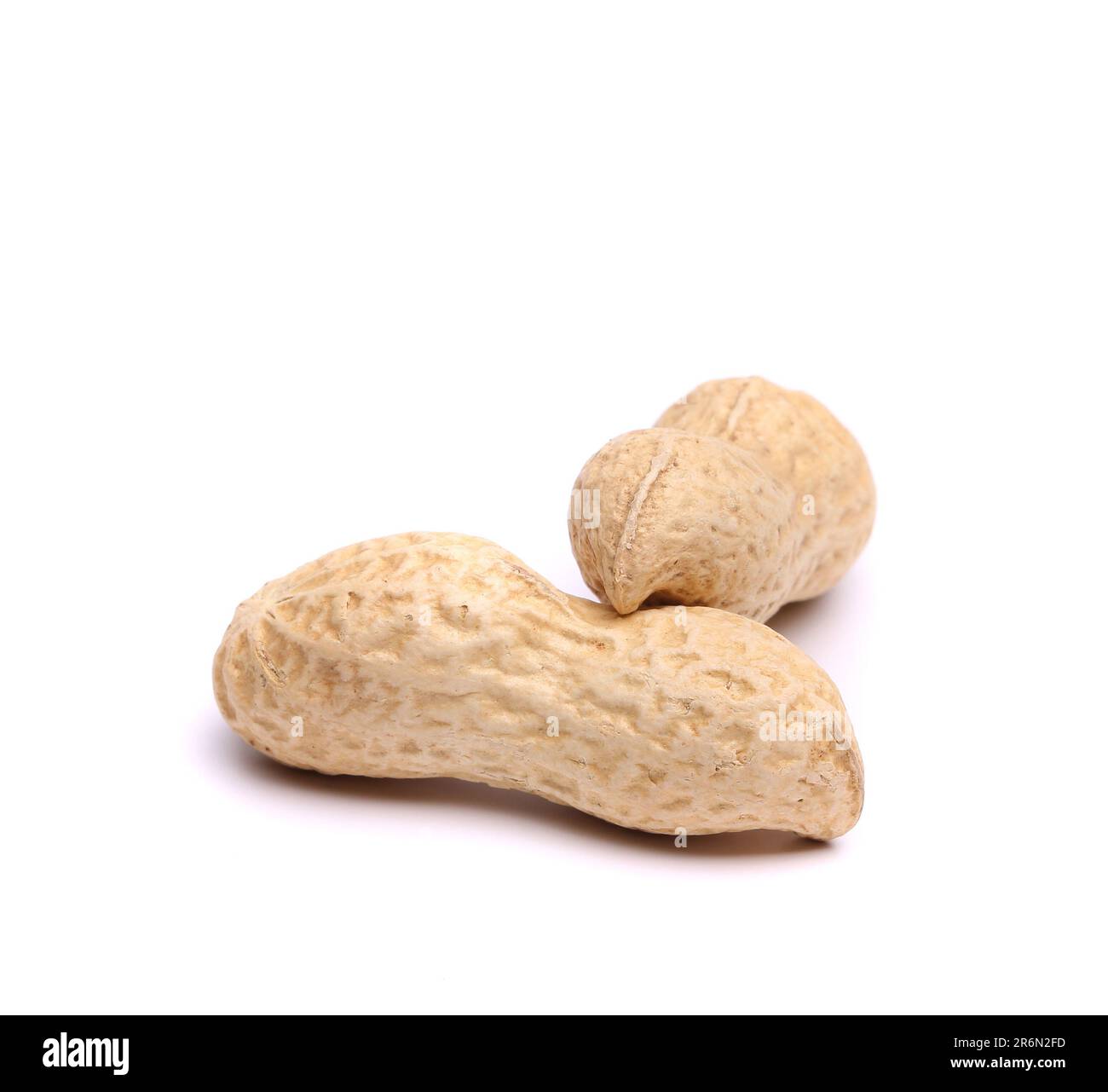 Two pods of peanuts Stock Photo - Alamy