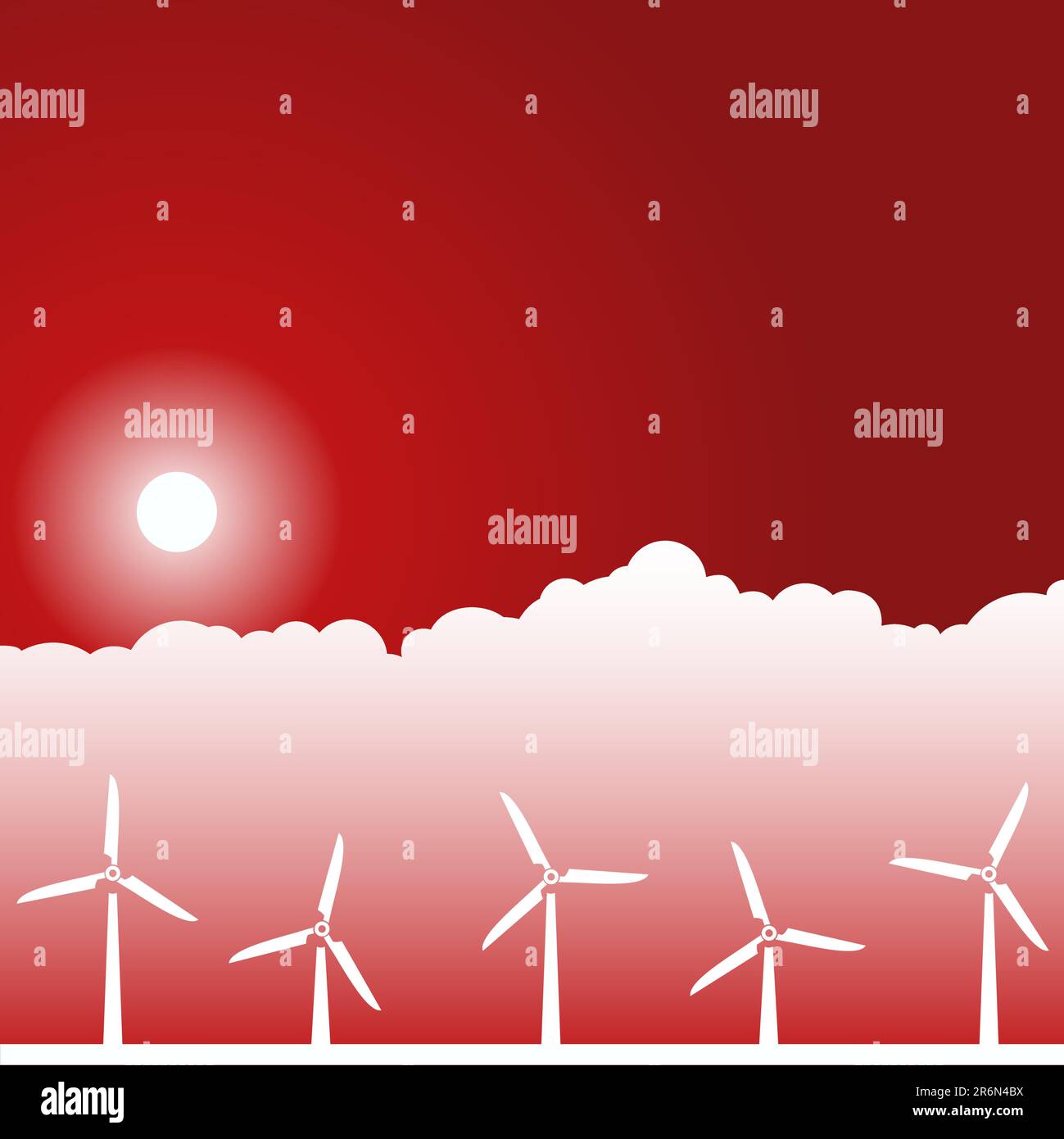 Warm day view Stock Vector Images Alamy