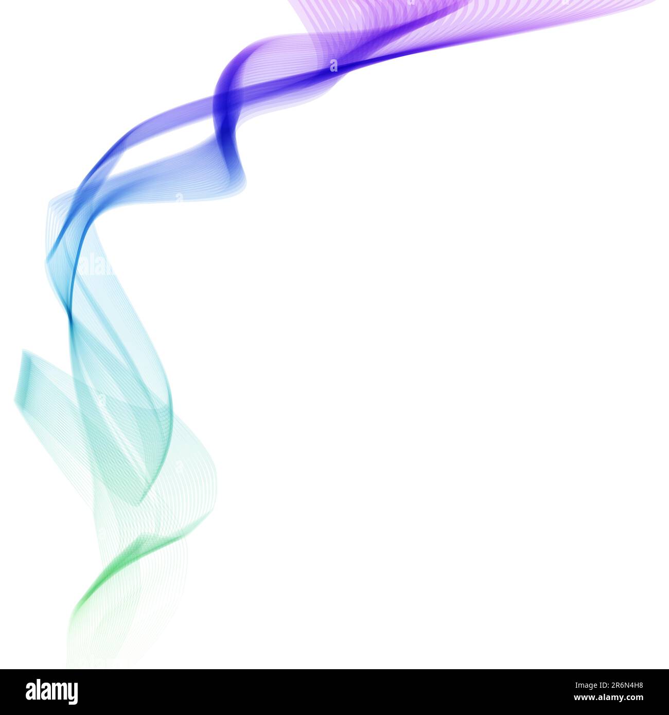 Abstract blue and violet vector smoke background with copy space Stock ...