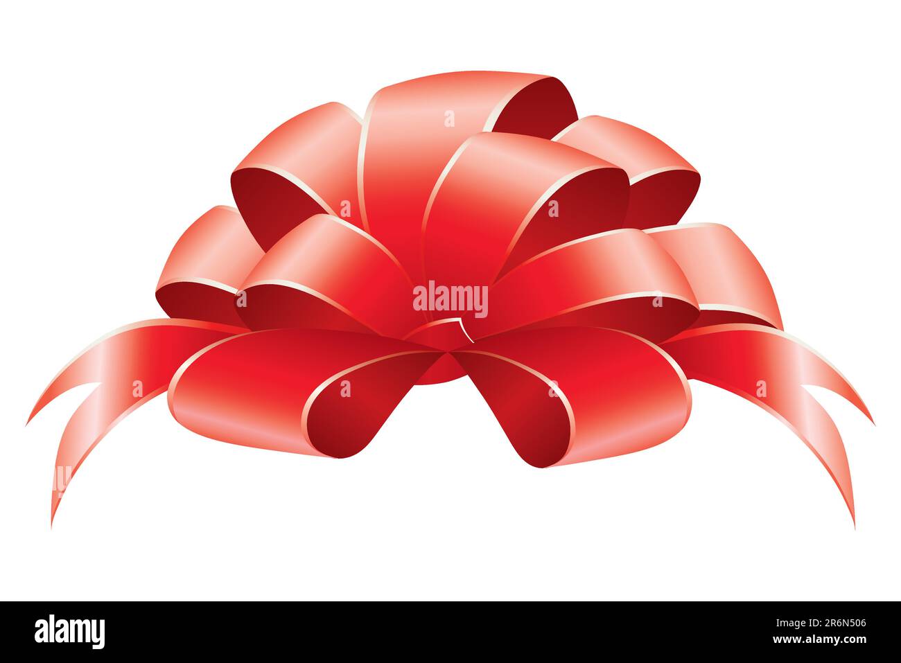 Vector illustration of a gift bow Stock Vector Image & Art - Alamy