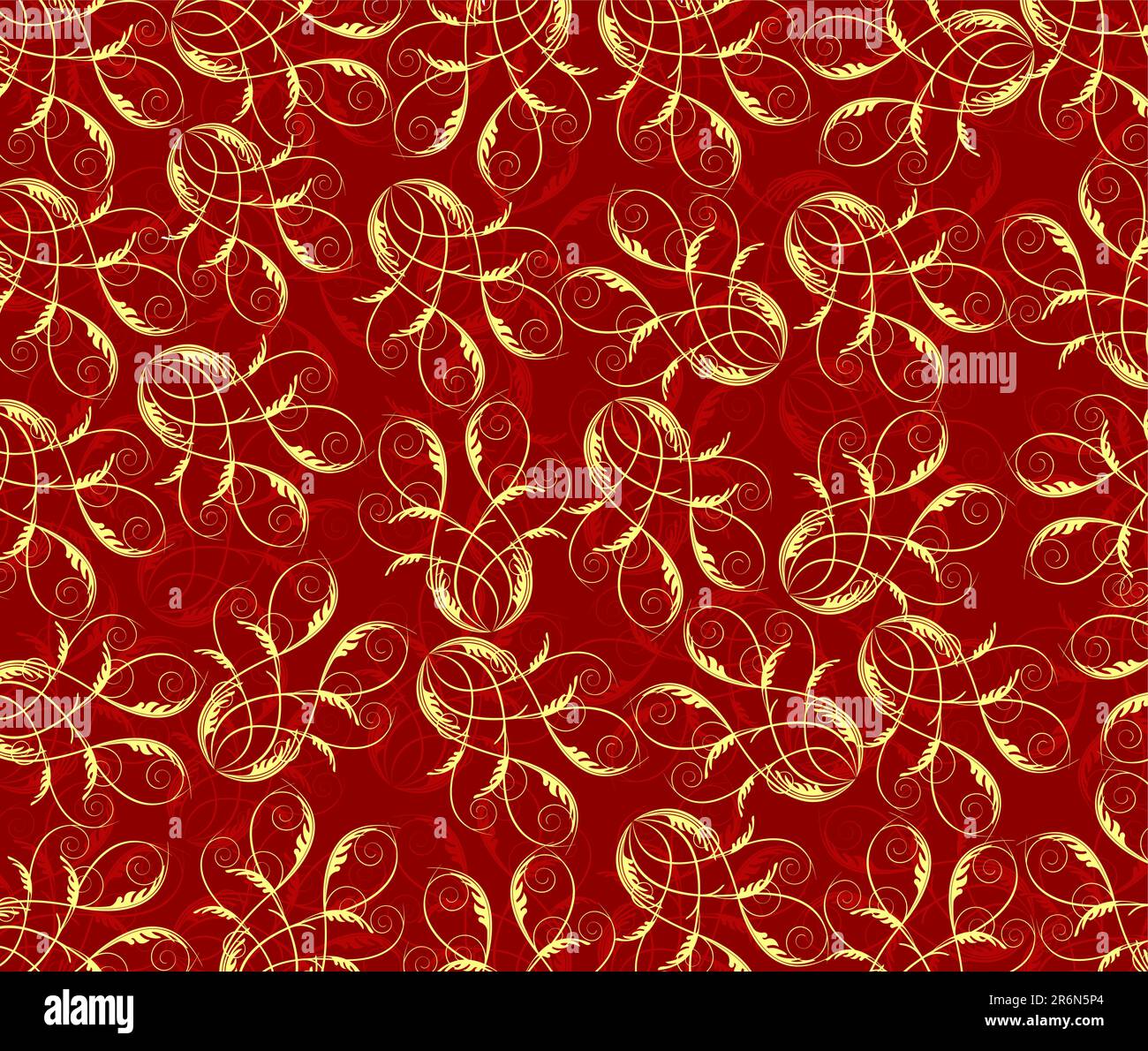 Retro floral background. Vector illustration Stock Vector Image & Art ...