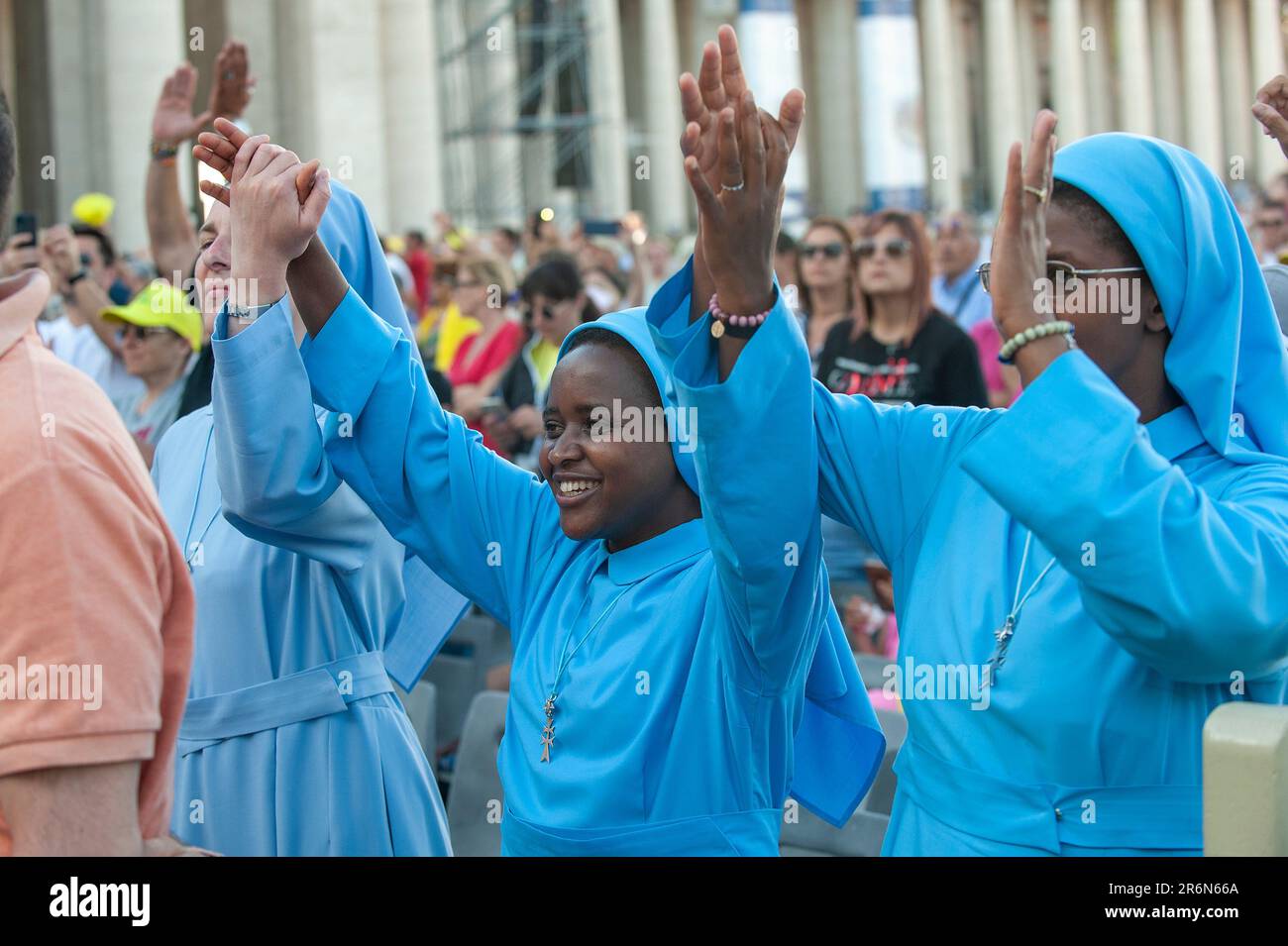 Vatican, Vatican. 10th June, 2023. Italy, Rome, Vatican, 2023/6/10.Nuns ...