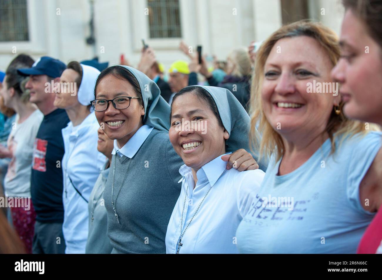 Vatican, Vatican. 10th June, 2023. Italy, Rome, Vatican, 2023/6/10.Nuns ...