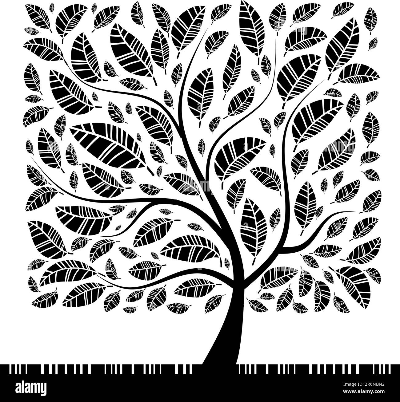 Art tree beautiful for your design Stock Vector Image & Art - Alamy