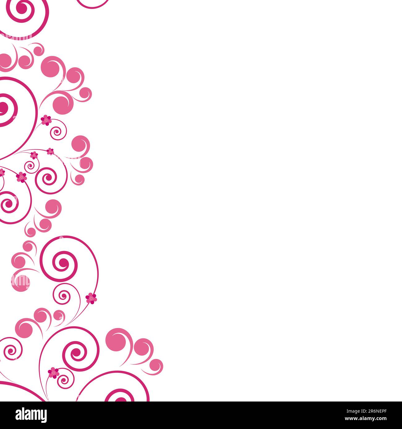Vector. Floral frame - Illustration for your design Stock Vector Image ...