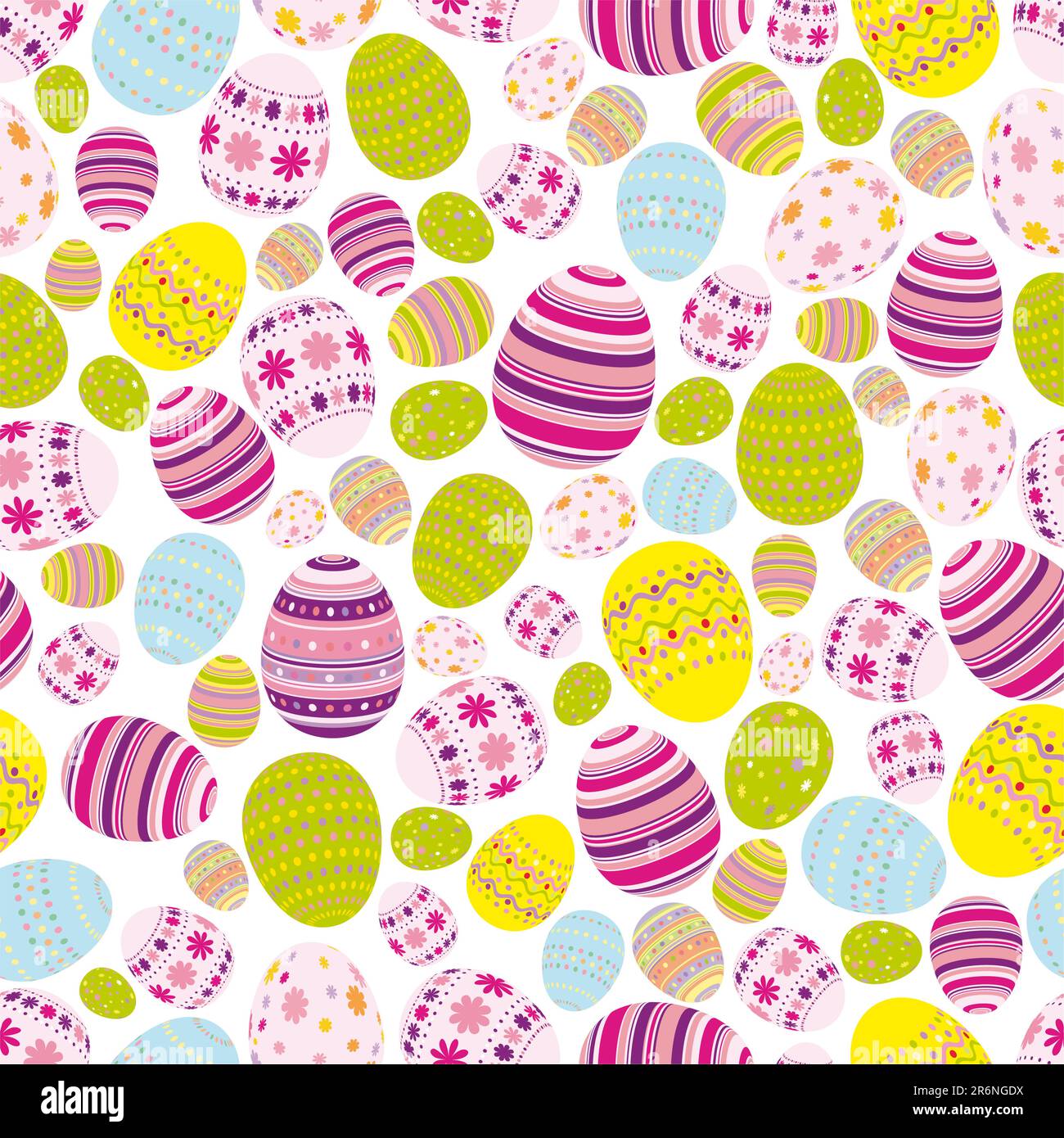 Seamless easter eggs background - an illustration for your design ...