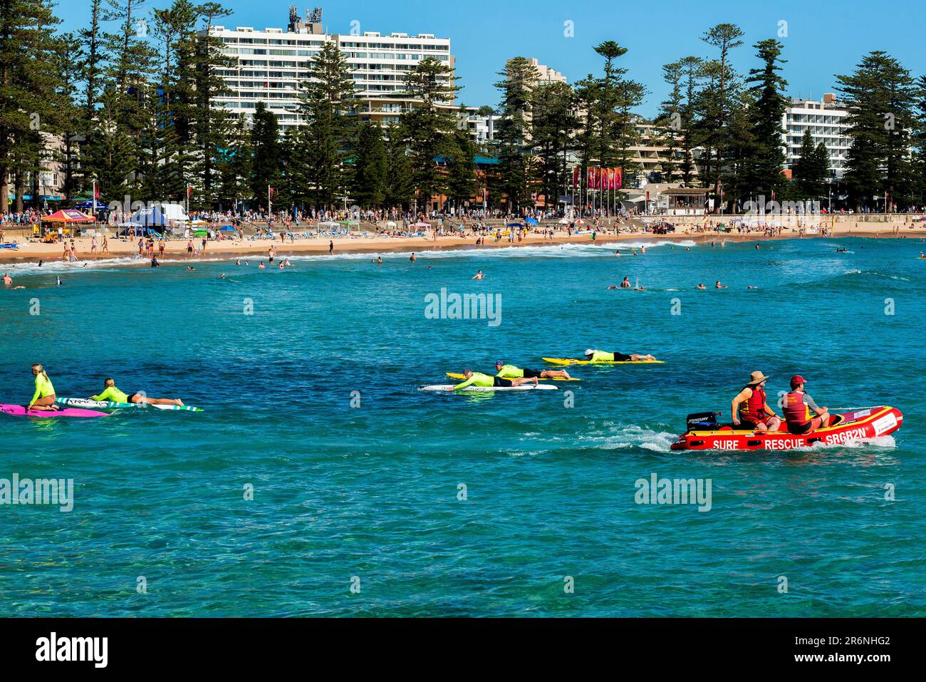 Manly Beach facing the Pacific Ocean, Sydney, New South Wales