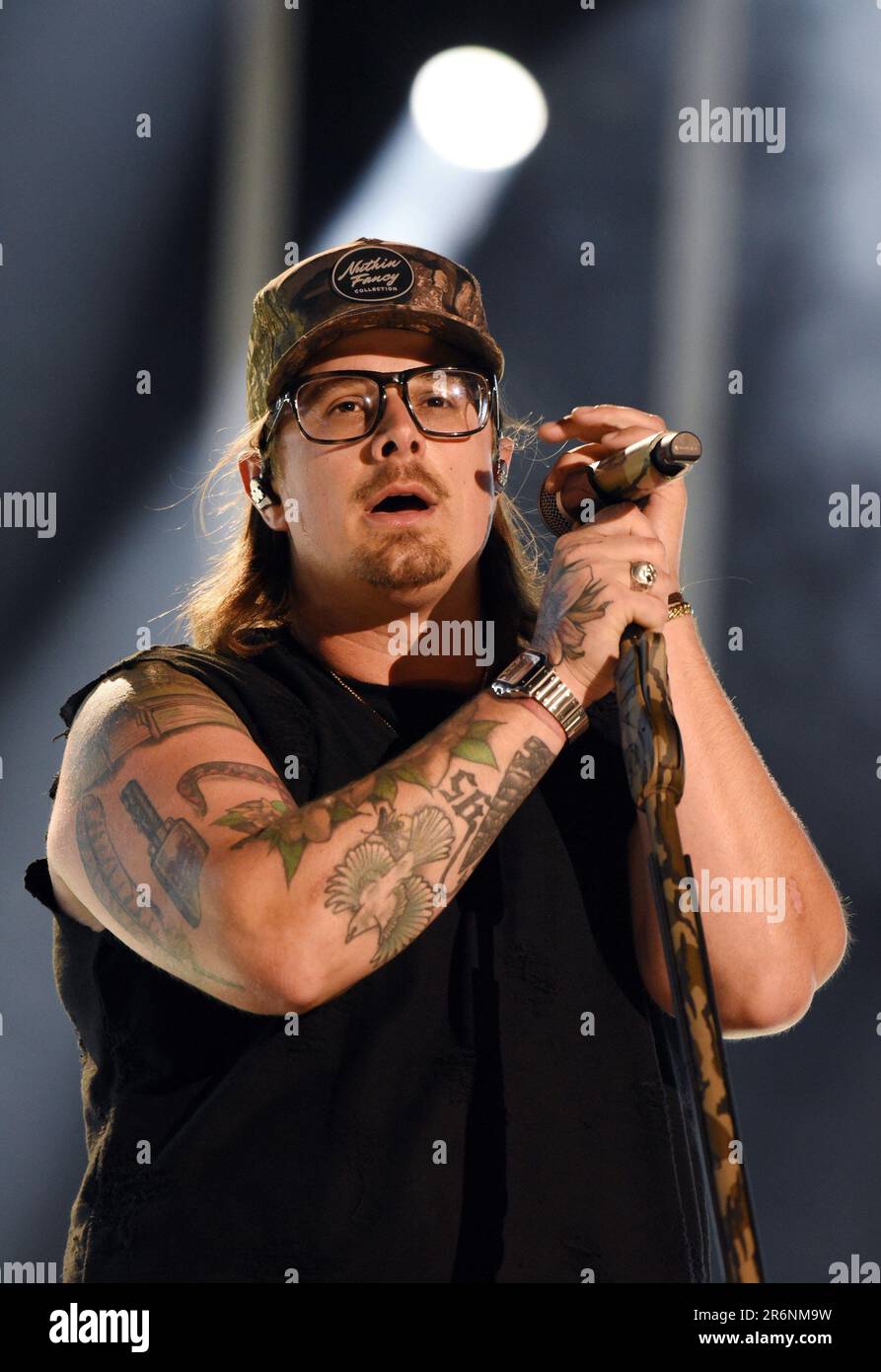 Nashville, TN, USA. 9th June, 2023. HARDY on stage for CMA Fest 2023