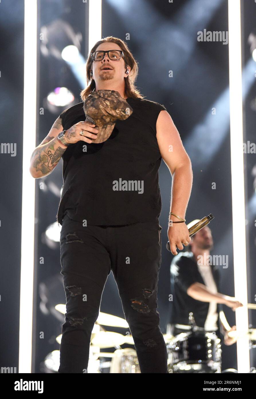 Nashville, TN, USA. 9th June, 2023. HARDY on stage for CMA Fest 2023
