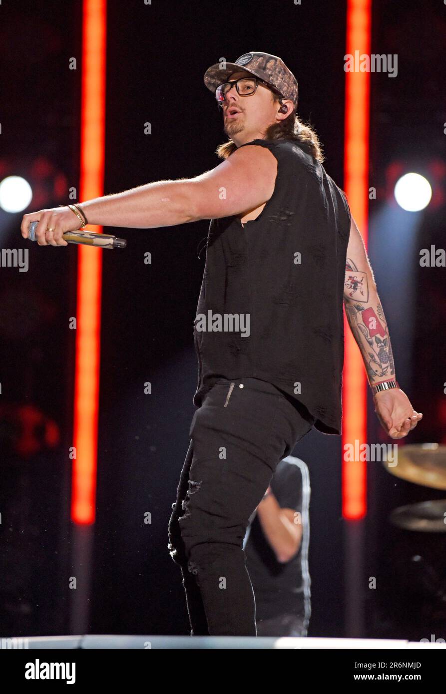 Nashville, TN, USA. 9th June, 2023. HARDY on stage for CMA Fest 2023