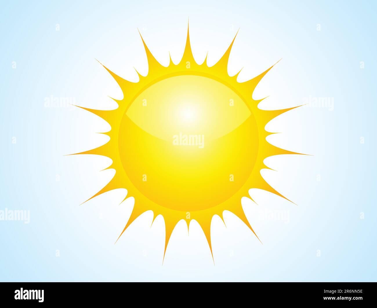 abstract sun icon vector illustration Stock Vector Image & Art - Alamy