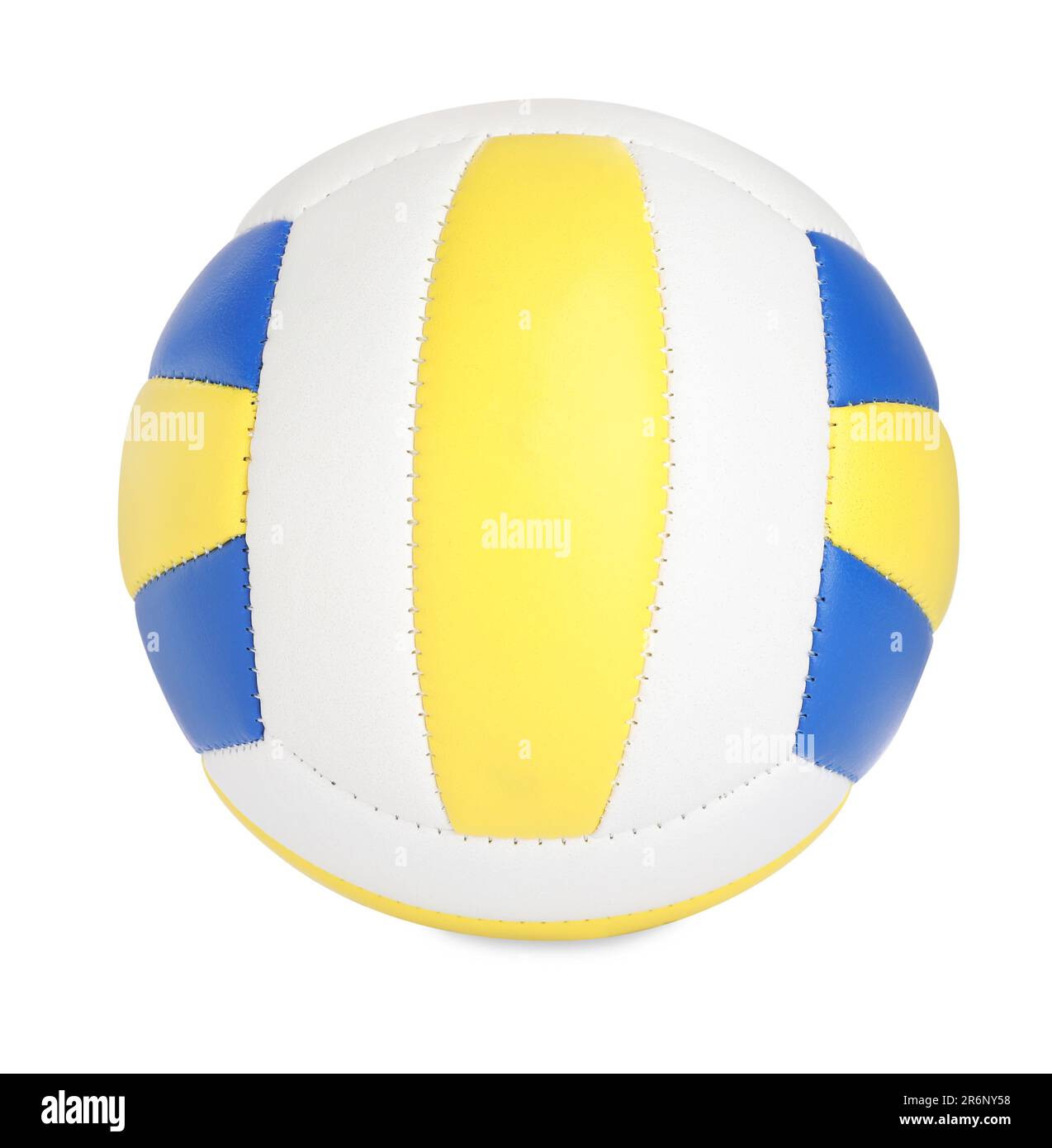 New leather volleyball ball isolated on white Stock Photo Alamy