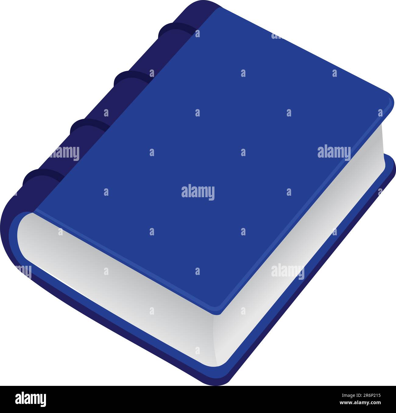 Realistic illustration closed book - vector Stock Vector