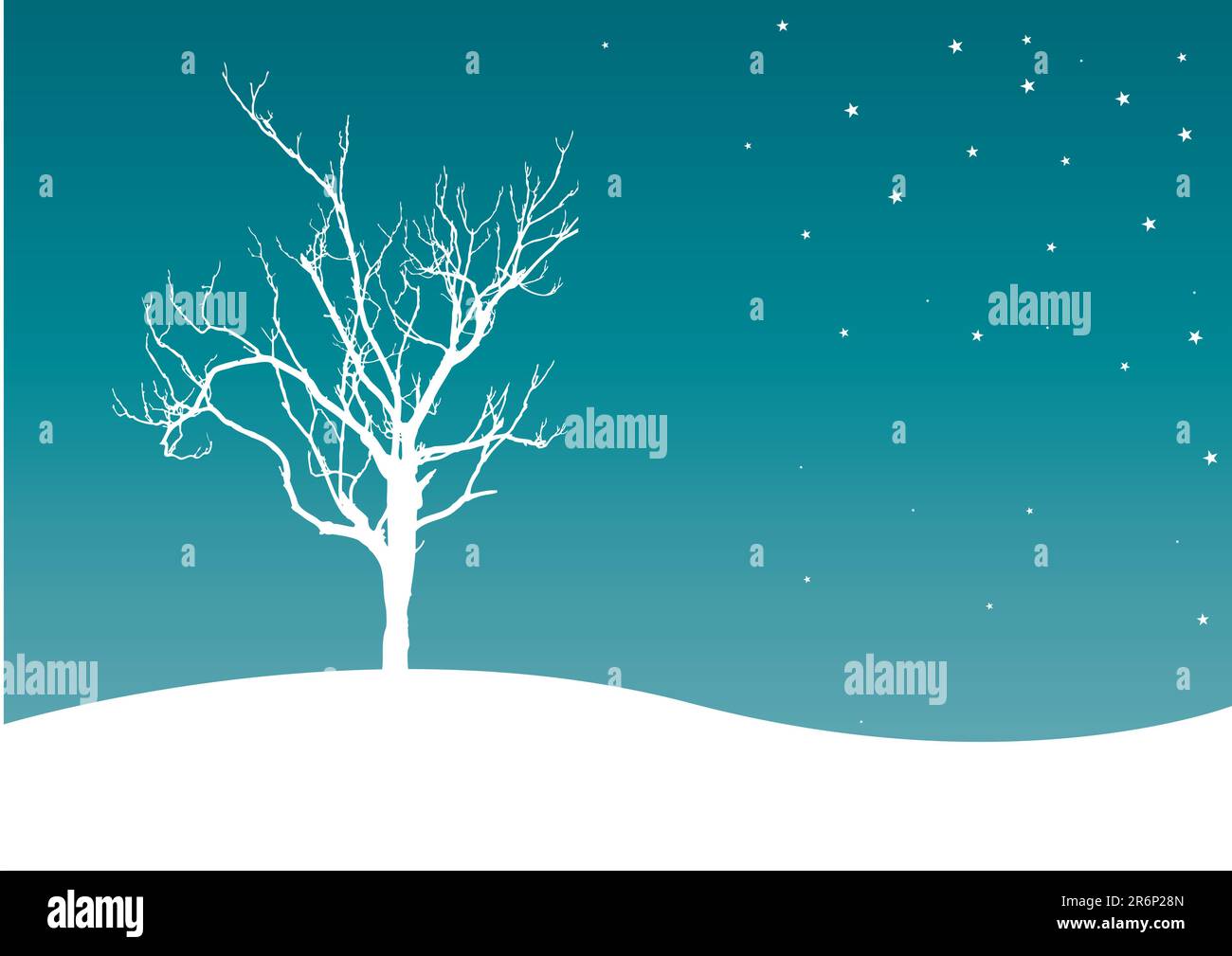 vector illustration of a tree Stock Vector Image & Art - Alamy