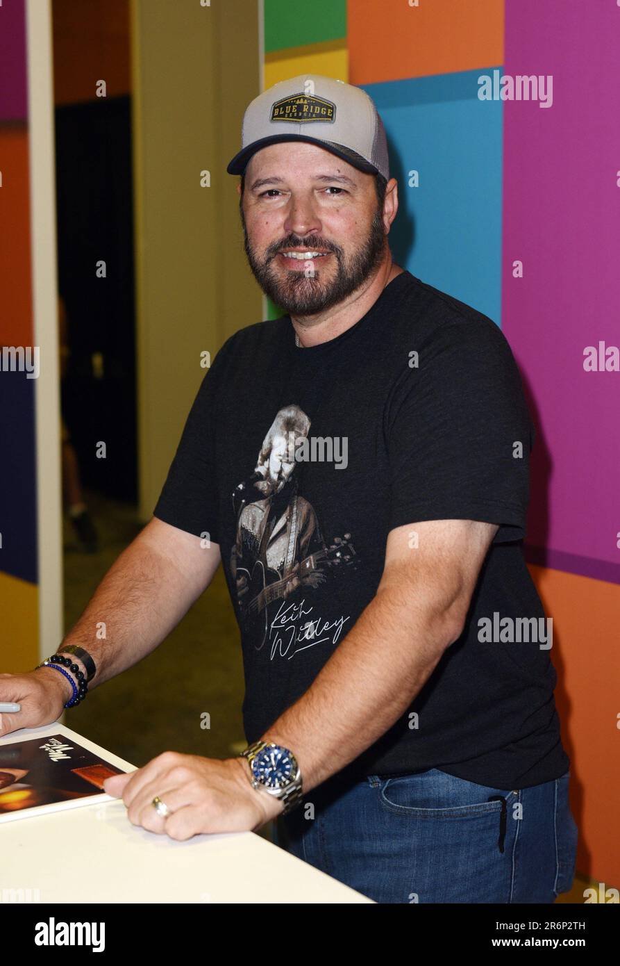 Nashville, TN, USA. 9th June, 2023. Mark Wills on stage for CMA Fest