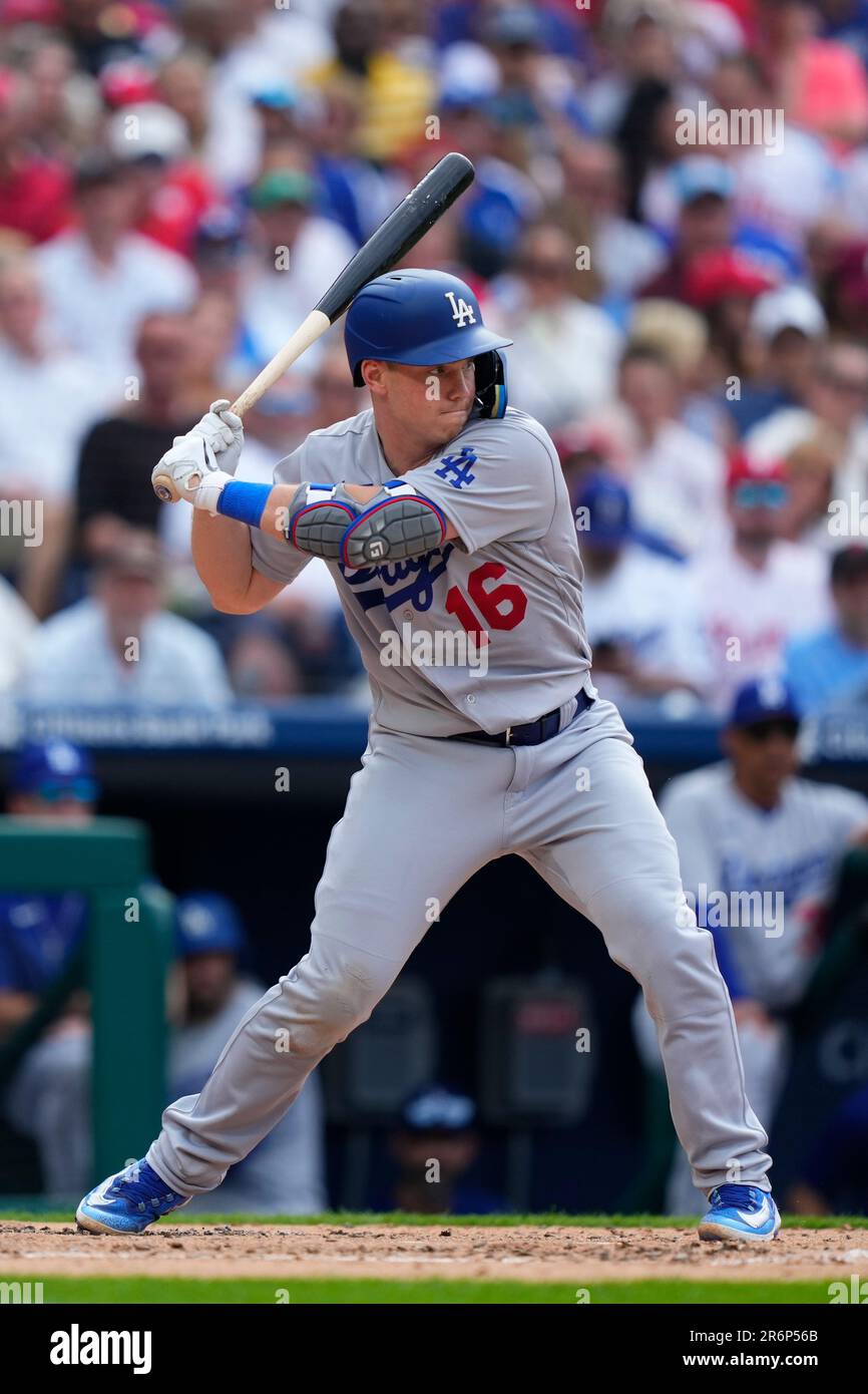 Los Angeles Dodgers' Will Smith plays during the third inning of a
