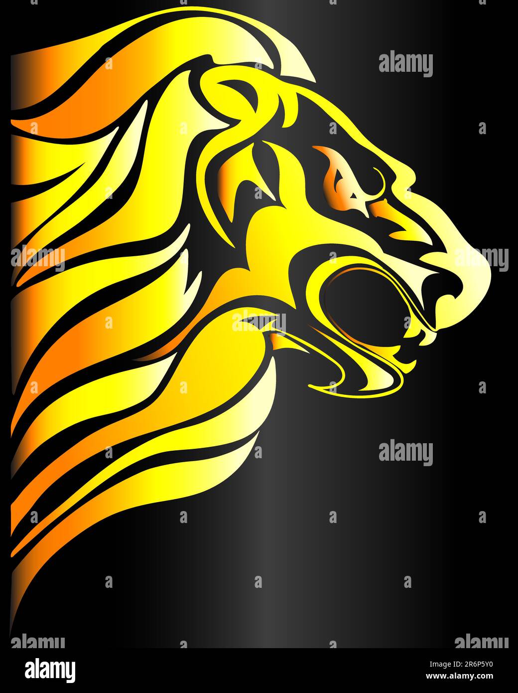 vector illustration of zodiac sign, leo Stock Vector Image & Art Alamy