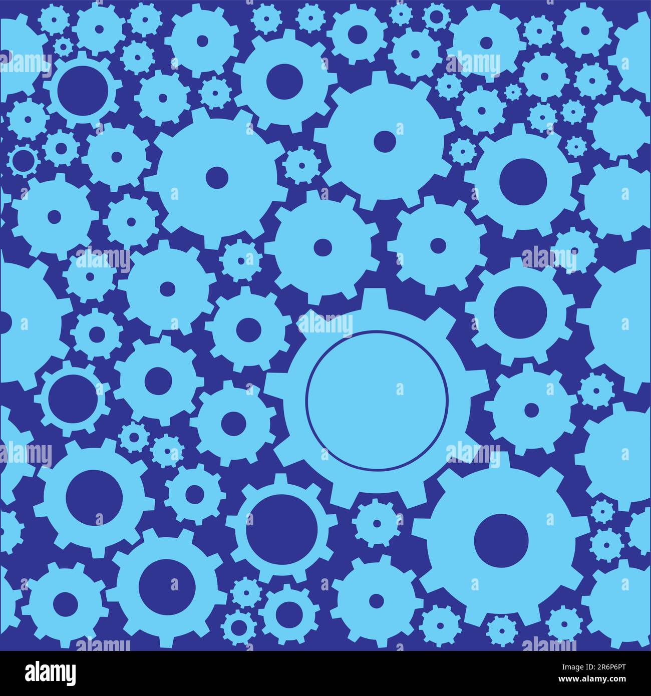 vector background created by cogwheels Stock Vector