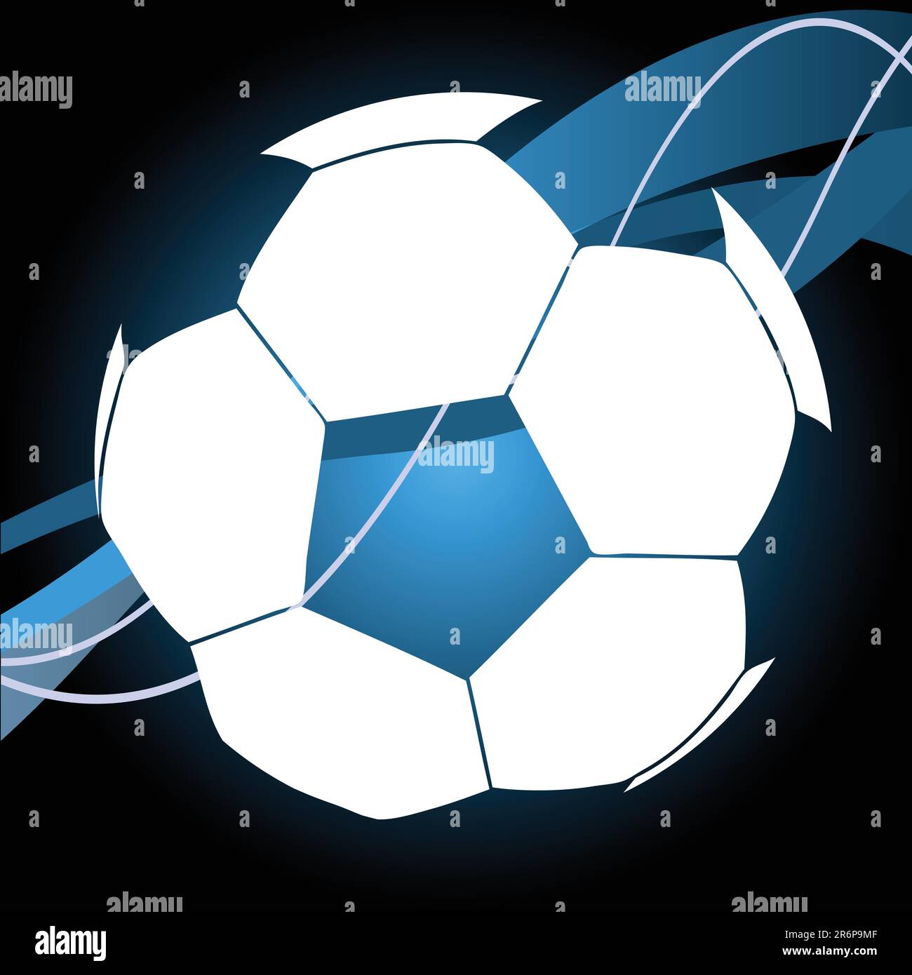 vector illustration of a soccer ball Stock Vector Image & Art - Alamy