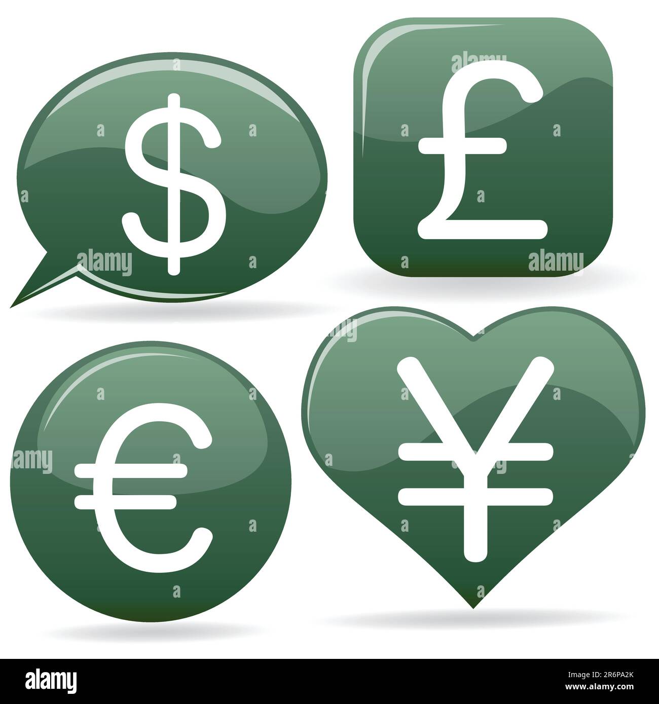 vector-set-of-currency-signs-stock-vector-image-art-alamy