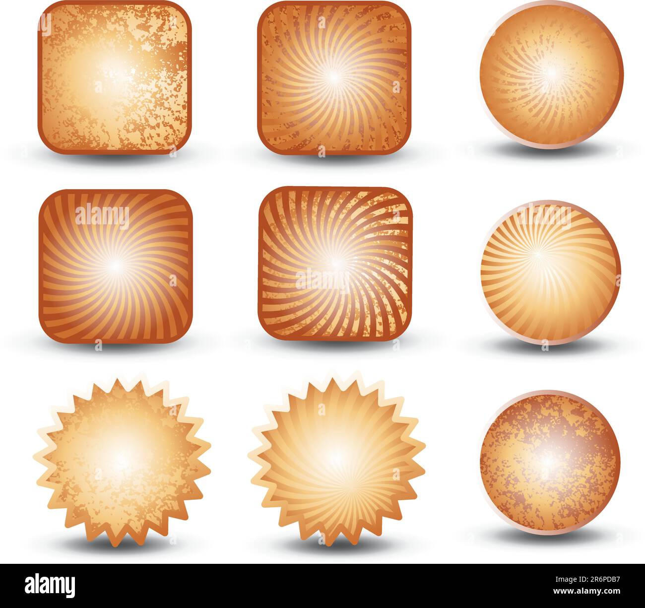 Collection of grunge vector labels Stock Vector Image & Art - Alamy