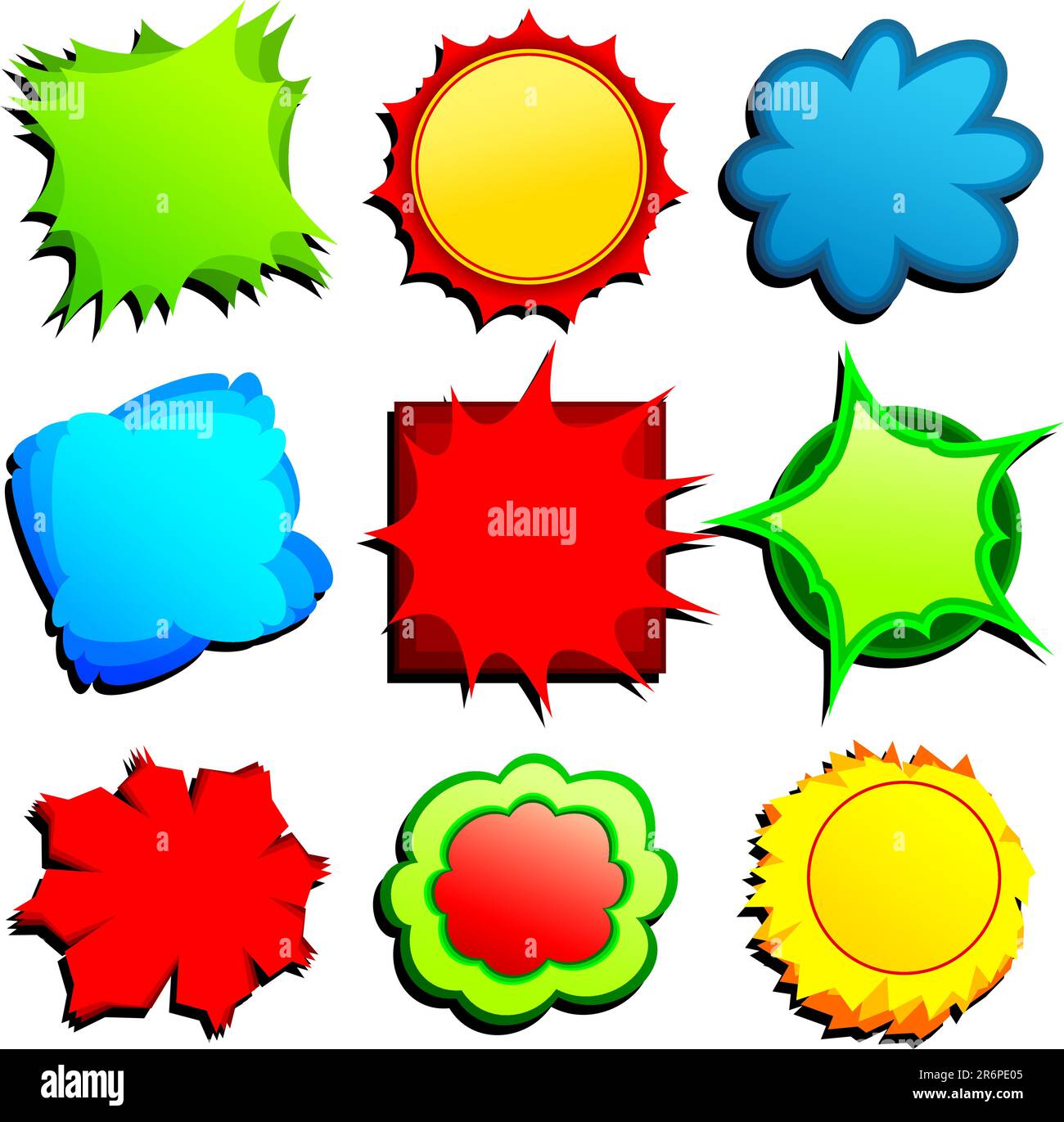 set of tags, this illustration may be useful as designer work Stock Vector