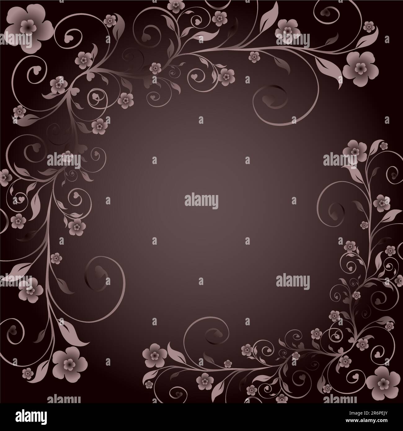 vector illustration of a floral ornament Stock Vector Image & Art - Alamy