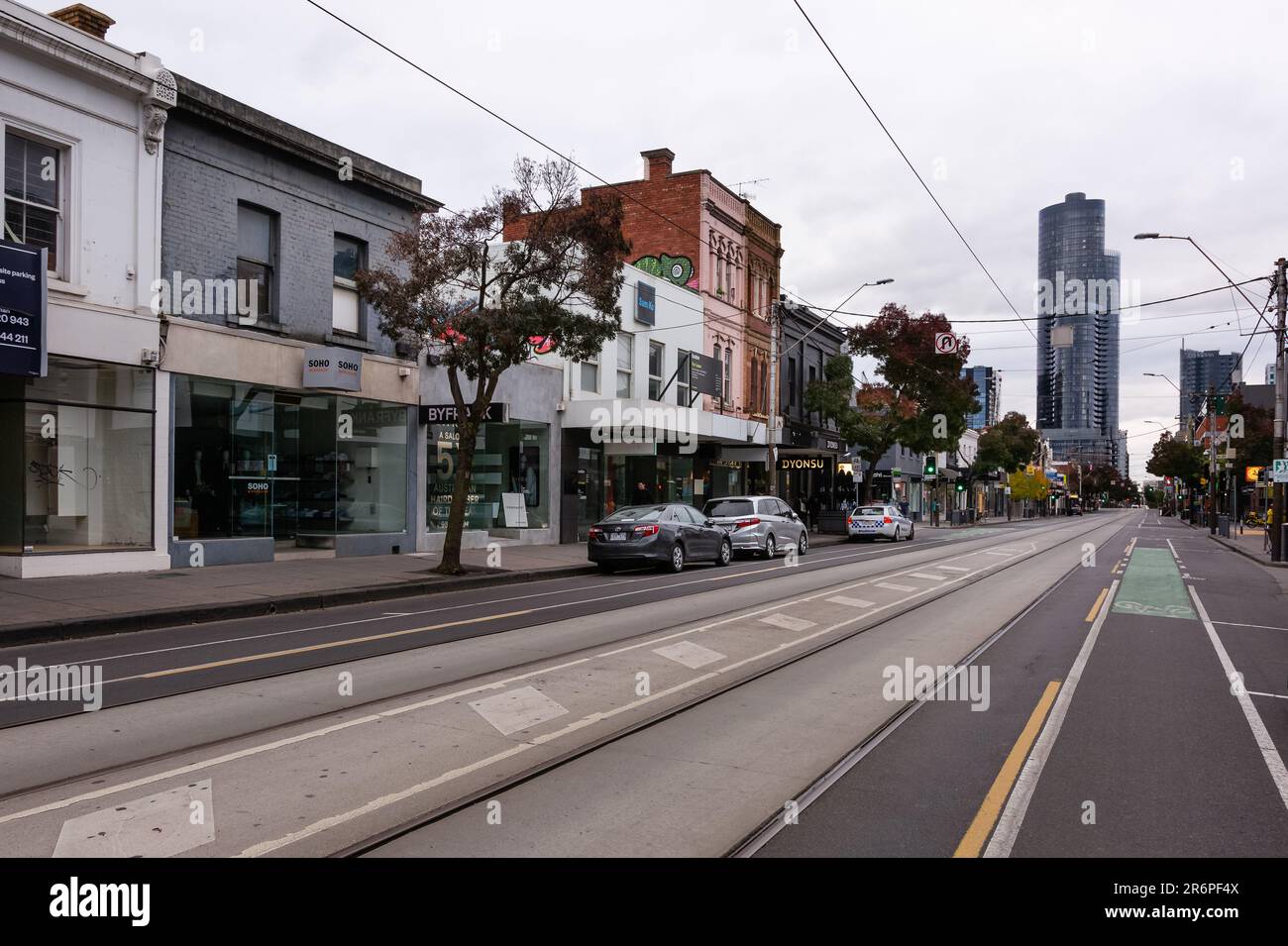 Victoria Street, Melbourne Stock Photo - Alamy